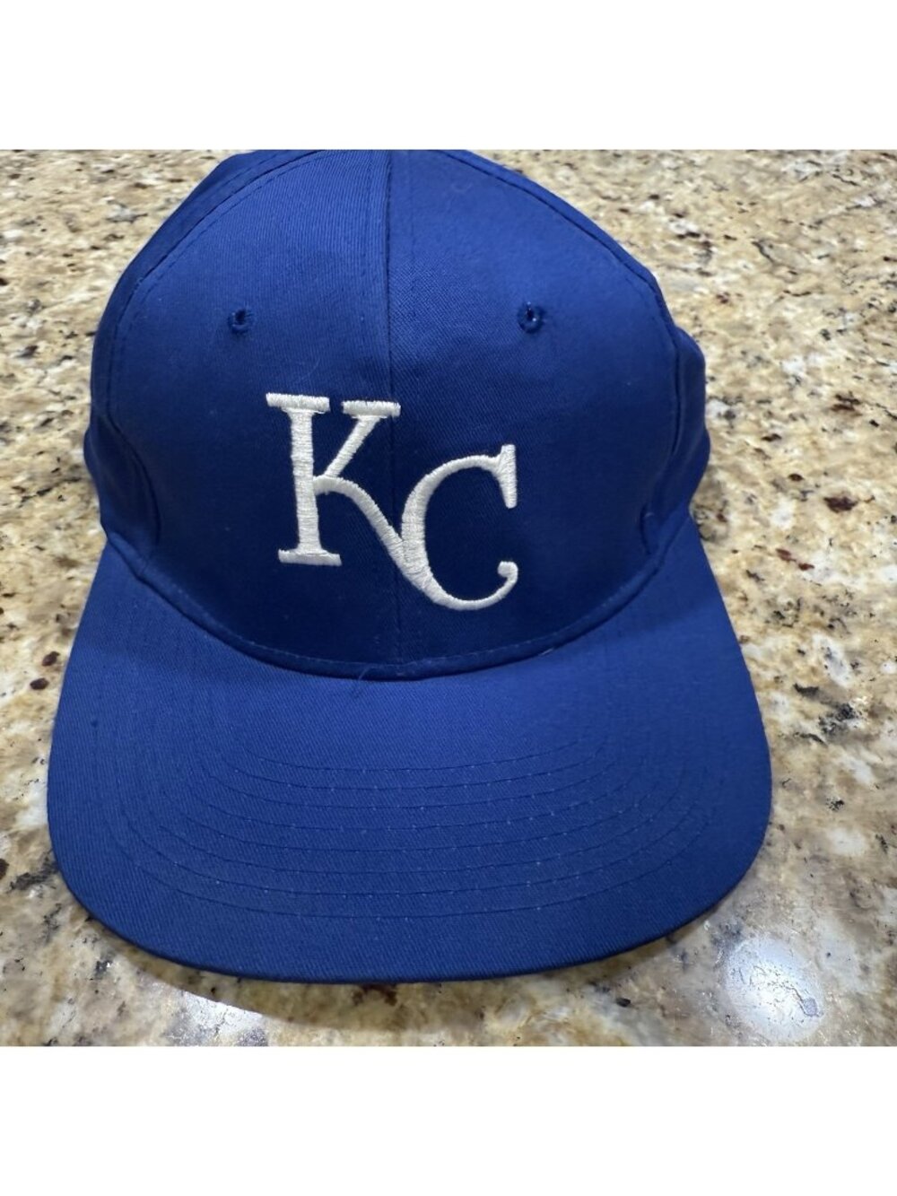 Vintage 90s Kansas City KC Royals MLB Snapback Hat Cap ED West